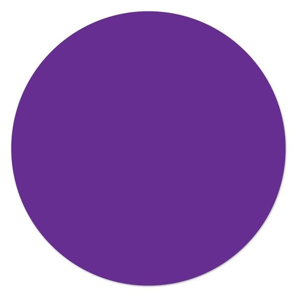 Ergomat Xtreme 12in Diameter Pux Purple, 7PK DSXP-12-P-KIT - main